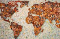 Image of a world map