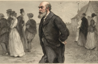 Image of Charles Boycott being ignored.